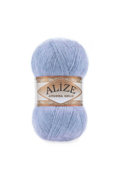 Alize Angora Gold 40 Numara Mavi Örgü İpi ( 5'li paket )