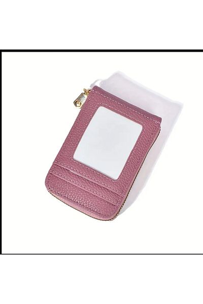 ORGANICYOU Credit Card Holder - Rfide Blocking Wallet with 12 Slots - Women