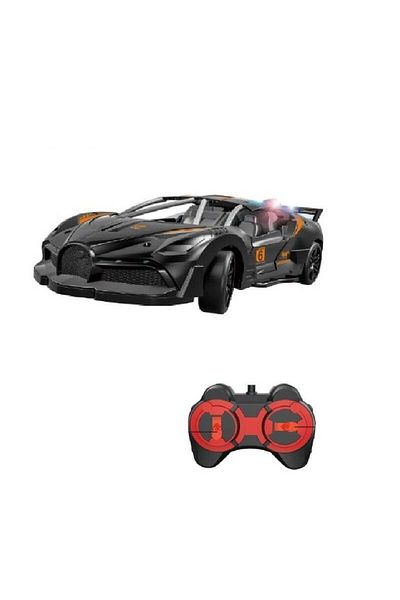 FULLJOY 1:14 Scale Remote Control Racing Car with Mist Spray and Battery