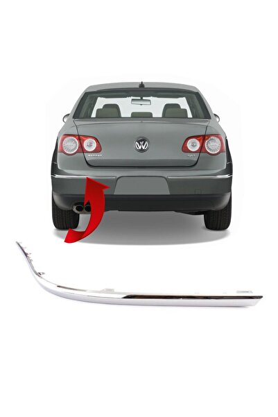 Genel Markalar Volkswagen Passat B6 Sol Arka Tampon Nikelajı Serisi 3C5807459A 2011 2006