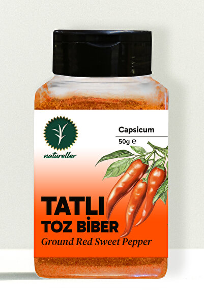 Natureller Tatlı Toz Biber - 50gr