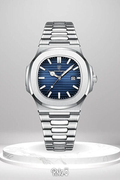 Genel Markalar RNG Poedagar Nautilus 40mm - Erkek Kol Saati - Paslanmaz Çelik Saat