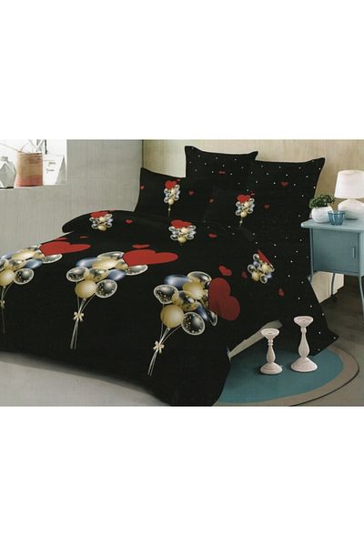 Pucioasa Finet double bed linen with 6 pieces, code FN130