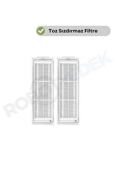 robotyedek Xiaomi Mop Pro Styj02ym - White, 2 Hepa Filters Compatible
