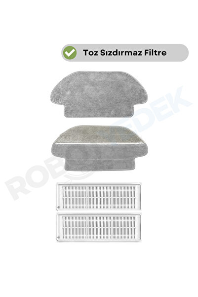 robotyedek Xiaomi Mop Pro Styj02ym (alb) - Mop de schimb compatibil și filtru...