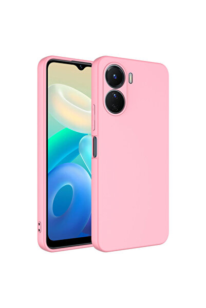 halkhouse Vivo Y16 Kılıf Renkli Esnek Kırılmaz Yüksek Koruma Silikon Marra Kapak