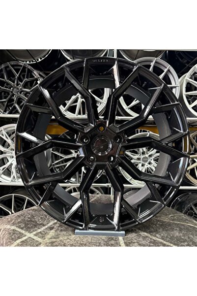 kormetal 22 inç 5x130 VELARE Q7 UYUMLU Siyah Jant Modeli Porsche Audi ( 4ADET)
