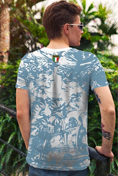 Biy Store italya özel tasarım rönesans italy forma baskılı unisex tişört regular yazlık t-shirt