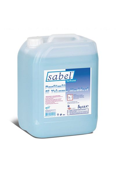 Deniz Kimya Sabel Turquoise Liquid Hand Soap Pearlescent Blue 5 kg