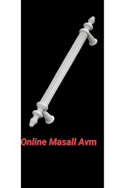 Online Masall AVM Dulap cu mâner din polimer din plastic dur de 160 mm, comodă, noptieră, dulap de bucătărie (10 bucăți)