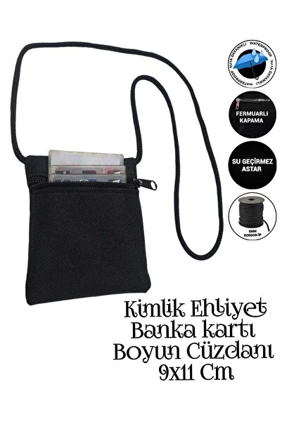 SEVBAGS KİMLİK EHLİYET BANKA KARTI BOYUN CÜZDANI