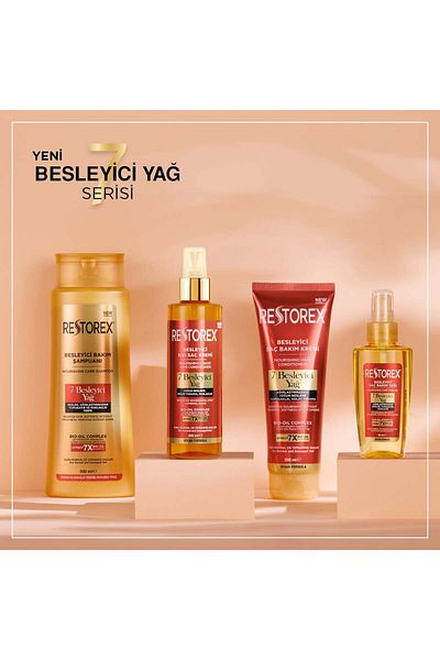 Restorex 250 Ml Nourishing Care Conditioner - 7 Eye-Catching Shine Silky Softness