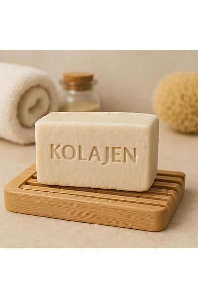 Görem Zeytin Collagen Olive Oil Soap |   200 G. |   Hammered in the Stone.