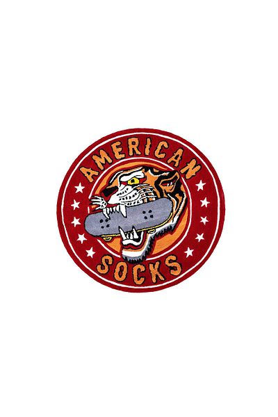 American Socks AS Wildcat Rug 100X100cm [Limited Edition]