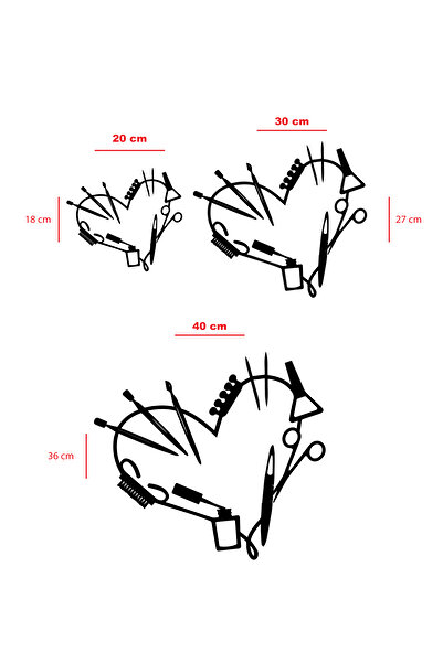 To Design Lab Kuaför - Nail Art Temalı Dekoratif Tablo
