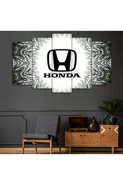 Honda Black Logo - 5-Piece Car Painting
