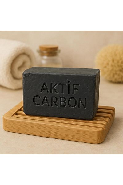 Görem Zeytin Activated Carbon Olive Oil Soap |   200 G. |   Hammered in Stone