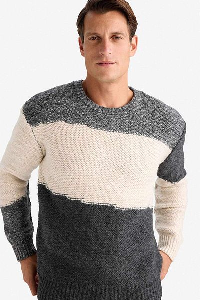DeFacto Standard Fit Crew Neck Knitwear Sweater E6985Ax24Wn
