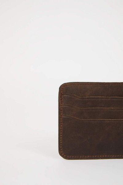 DeFacto Herren-Kartenetui aus Leder E7503AXNS