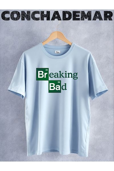 Vordevia Тениска с щампа Breaking Bad Oversize