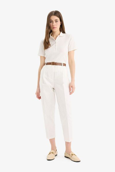 DeFacto Slim-Fit Slim-Fit-Camisole-Kurzarm-Polo-T-Shirt E6577AX25SP