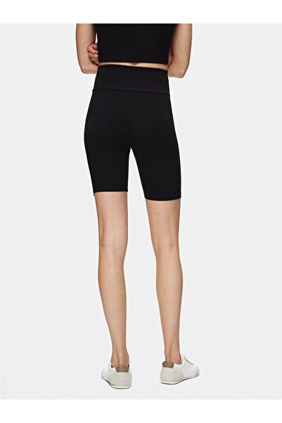 Ltb Biker Slım Mini Siyah Şort