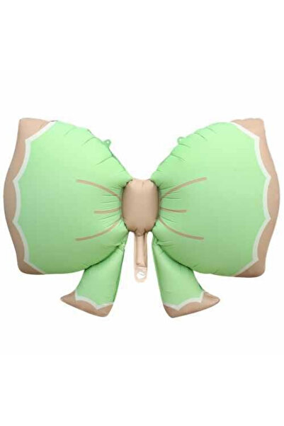 Larenya Retro Yeşil Fiyonk Folyo Balon – Parti & Dekorasyon Balon