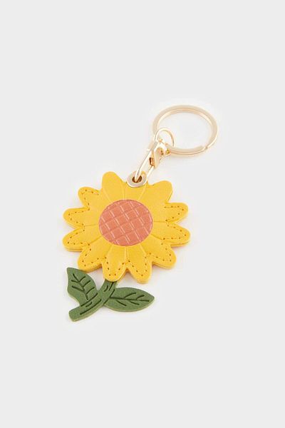 DeFacto Women's Daisy Motif Charm Keychain E6641Axns