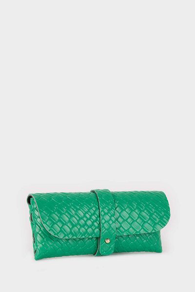 DeFacto Women's Knitted Patterned Sunglasses Case E6584Axns