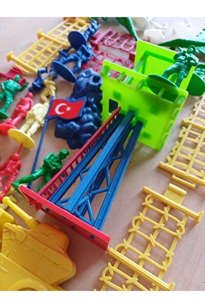 OYUNCAKSAHİLİ KULELİ F16 TANK ASKER PANZER 50 PARÇA OYUNCAK MEHMETCİK GÖZETLE...