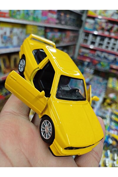 OYUNCAKSAHİLİ Bmw M3 Metal E30 Koleksıyon 1990 Model Araba Kapı Açılır Motor Fren Gaz Hız Sesleri Far Yanar Sarı