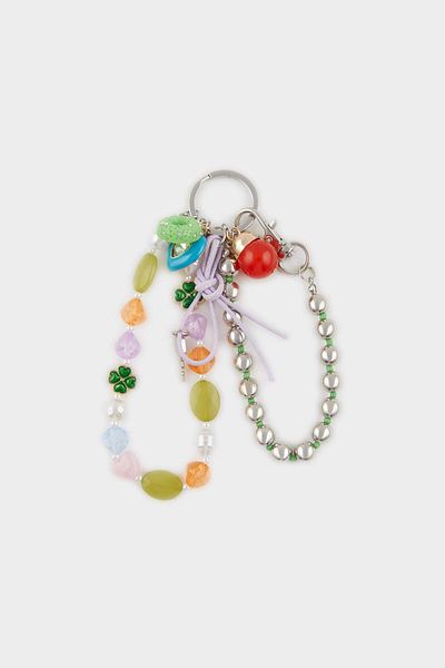 DeFacto Women's Beaded Charm Keychain E6622Axns
