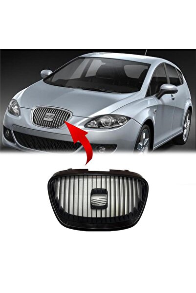 gkl Seat Leon Ön Panjur Siyah Çerçeve 2009-2012 1P0853651A 9B9