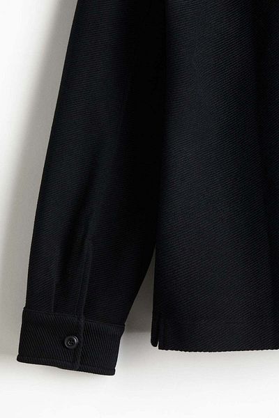 H&M Loose Fit Brushed Overshirt