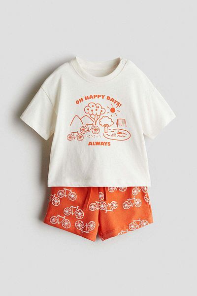 H&M 2-piece cotton set