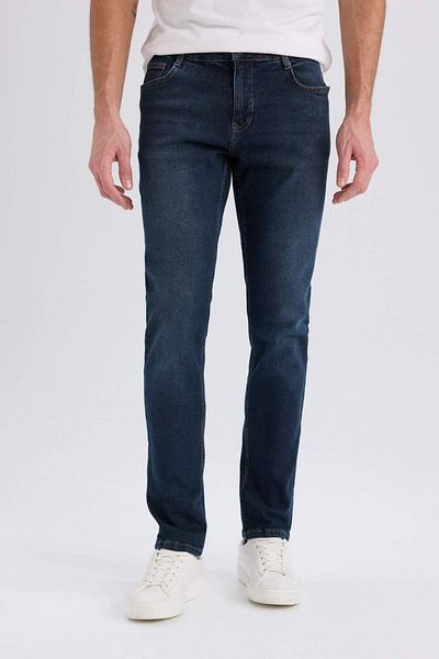 DeFacto Blugi Pedro Slim Fit cu talie obișnuită - E8507AX24WN