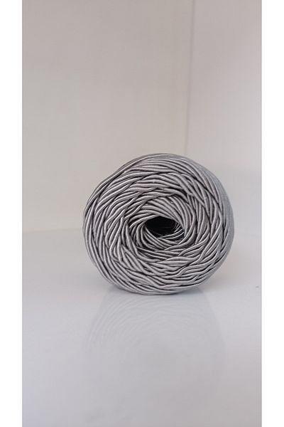 rüya hobi Slim Supra Single 200 Gr, Κερωμένο Σχοινί, Supla, Runner, Σχοινί τσάντας, Σχοινί βραχιολάκι, Σχοινί Pase (Γκρι)