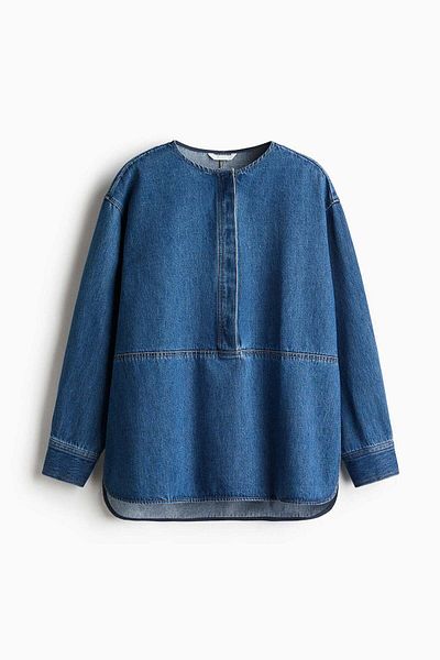 H&M Popover twill blouse