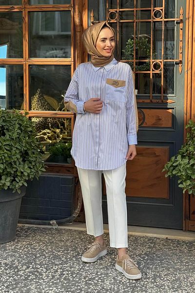 Moodbasic Cămașă Mb11.248 Latte
