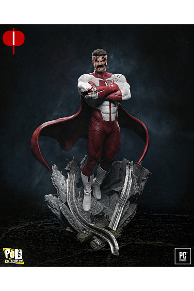Poly Collectibles Omni-Man - Invincible Premium Collectibles Figure | 30 cm
