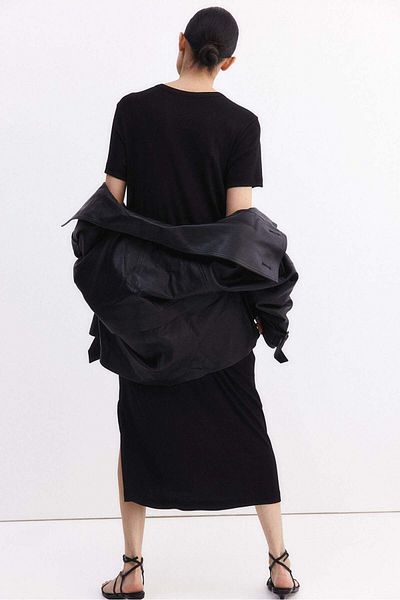 H&M MAMA Ribbed T-shirt dress