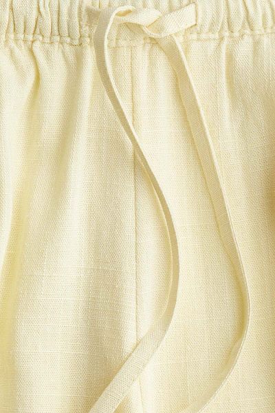H&M Straight drawstring trousers