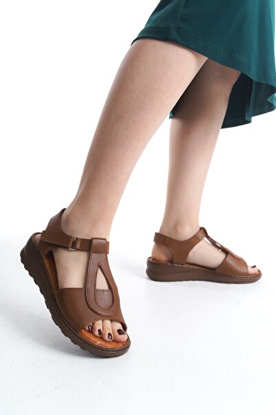 Tamdabu Ayakkabı PIELE VERITĂBILĂ TABA TALPA ORTOPEDICĂ SANDALE DE FEMEI TMD ...