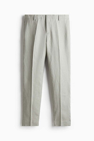 H&M Slim Fit Linen suit trousers