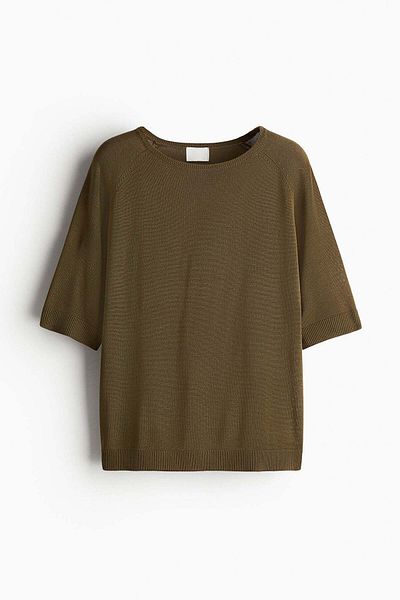 H&M Knitted T-shirt
