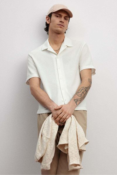 H&M Regular Fit Short-sleeved jersey shirt
