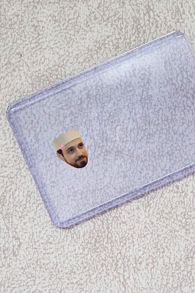 SARANG Cüneyd Efendi Şeffaf Kimlik Kılıfı - Ehliyet, Nufüs Cüzdanı, Okul Kart...