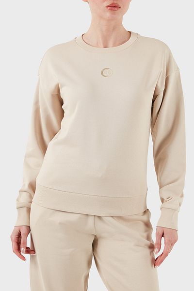 Armani Exchange 100% βαμβακερό φούτερ με χαλαρή εφαρμογή Crew Neck