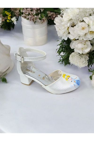 pediashoes Girl's Heeled Princess Shoes