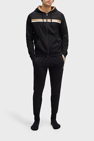 BOSS Logolu % 100 Pamuk Regular Fit Ribanalı Paça Pantolon Erkek PANTOLON 50540654 001